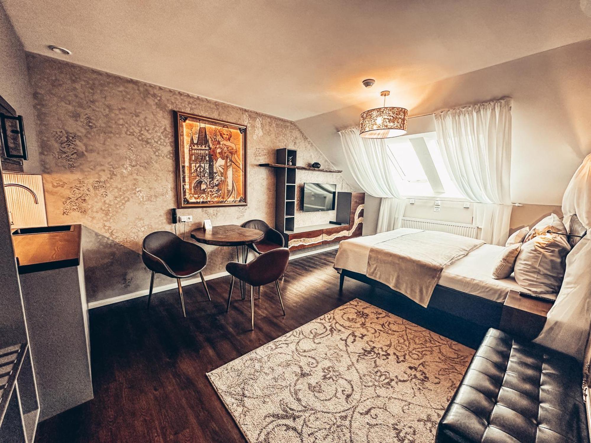 อัลฟอนส์ บูติก โฮเทล Hotel ปราก ภายนอก รูปภาพ