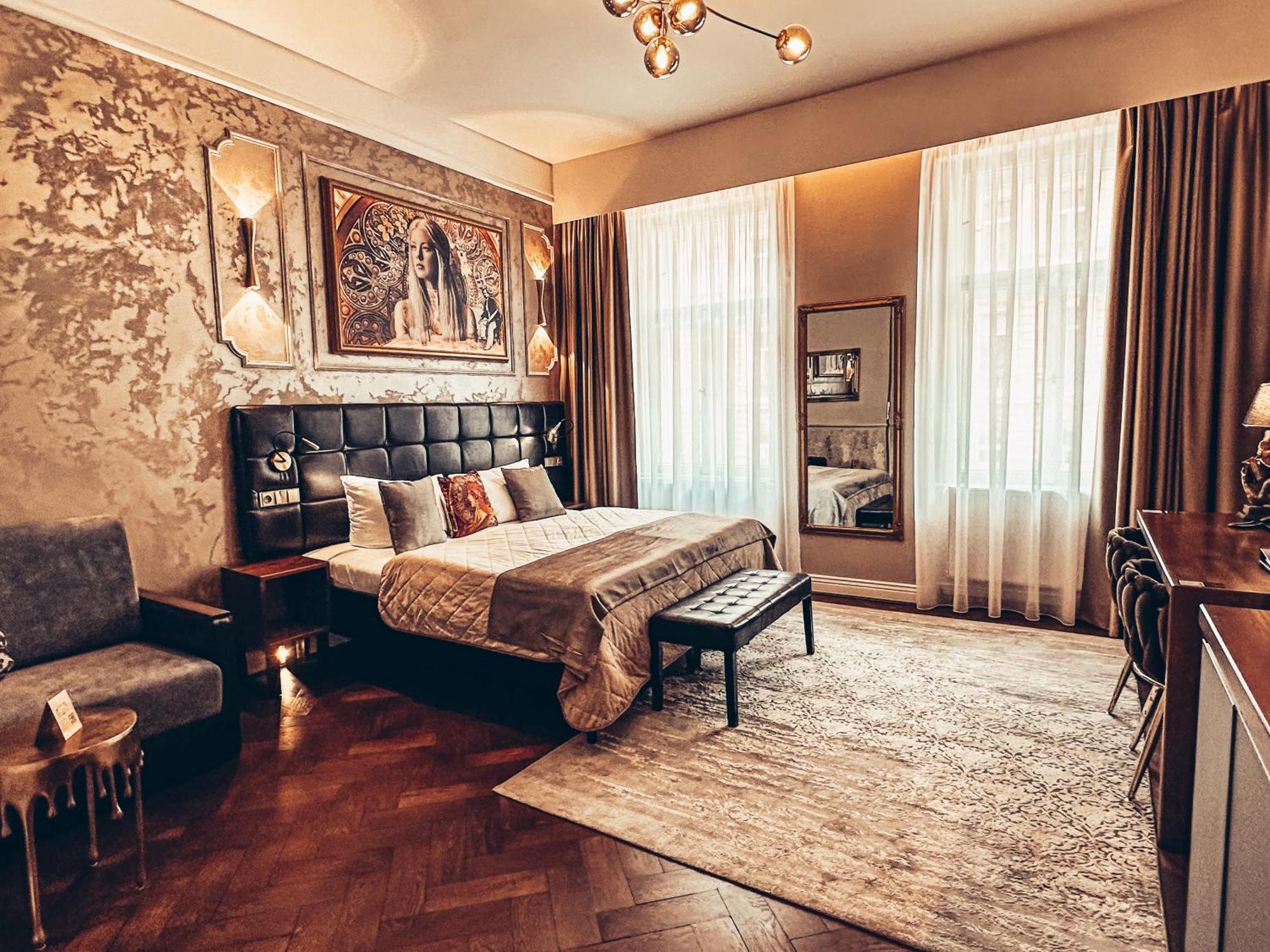 อัลฟอนส์ บูติก โฮเทล Hotel ปราก ภายนอก รูปภาพ