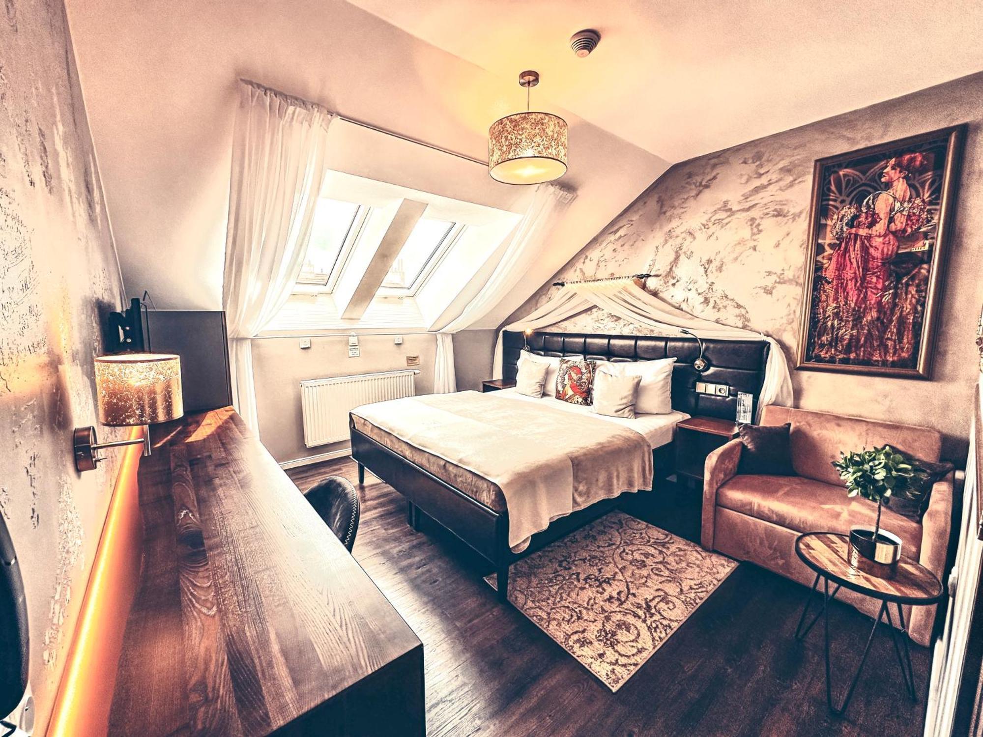 อัลฟอนส์ บูติก โฮเทล Hotel ปราก ภายนอก รูปภาพ